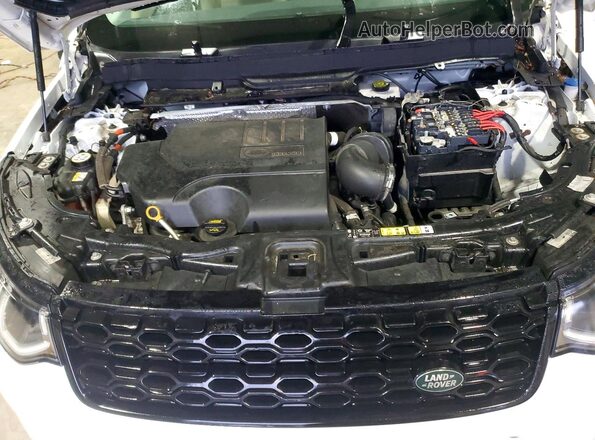 SALCP2FX8NH909033 2022 LAND ROVER DISCOVERY White VIN კოდის სტიკერის ხედი