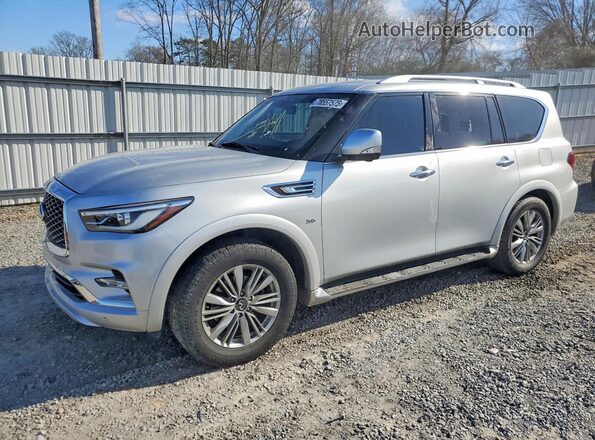 JN8AZ2NF6L9703304 2020 INFINITI QX80 Silver Հետևի ձախ