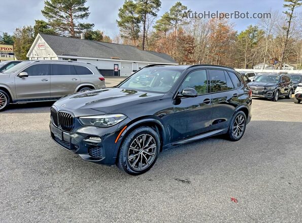5UXCR6C04M9G98133 2021 BMW X5 Черный Задняя правая четверть