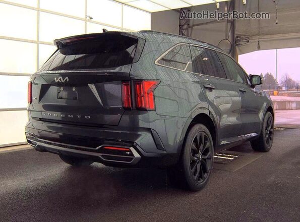 5XYRKDLF9NG112970 2022 KIA SORENTO Black Vista frontal