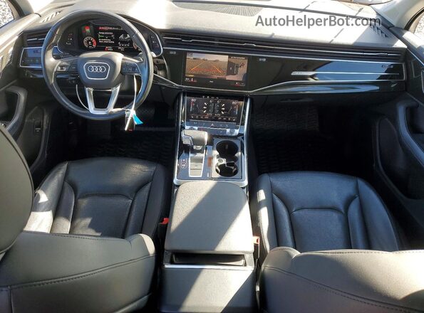 WA1LXAF70MD029607 2021 AUDI Q7 Gray Вид щитка приладів