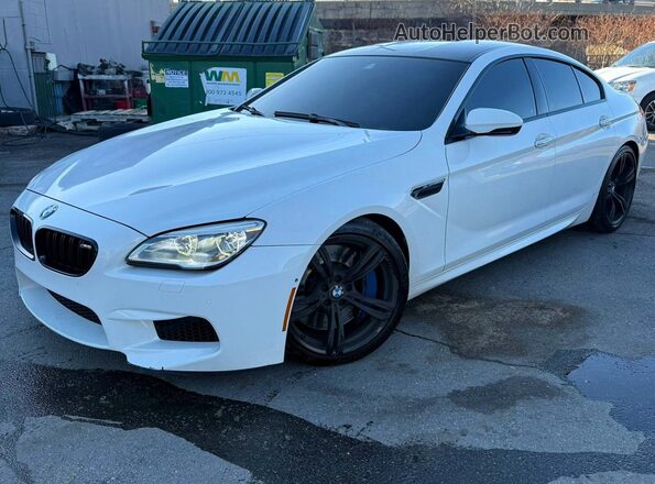 WBS6E9C56GG437177 2016 BMW M6 White Հետևի ձախ