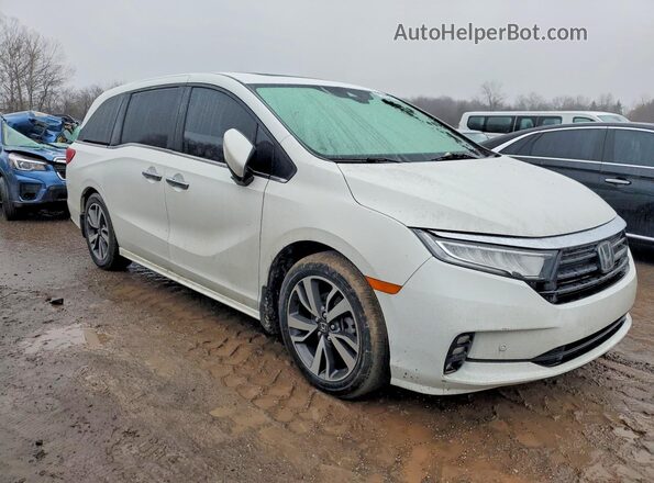5FNRL6H81NB049132 2022 HONDA ODYSSEY White Widok z przodu