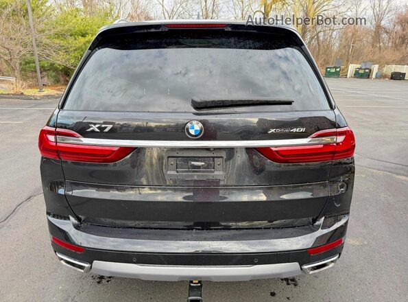 5UXCW2C07L9B99326 2020 BMW X7 Black VIN կոդի պիտակի տեսք