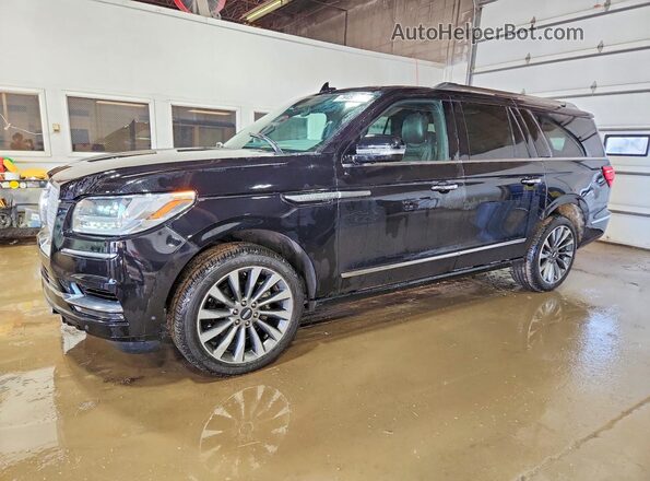 5LMJJ3JT5KEL06931 2019 LINCOLN NAVIGATOR Black Tył lewy