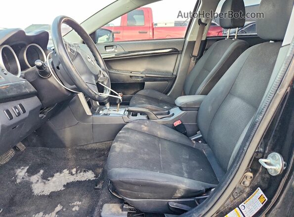JA32U2FU5GU007868 2016 MITSUBISHI LANCER Black Widok deski rozdzielczej