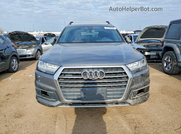 WA1LAAF78HD017793 2017 AUDI Q7 Gray Rear view