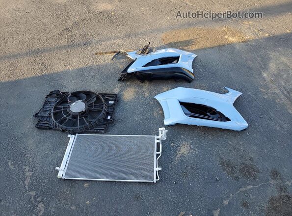 KMHT36AH2NU015350 2022 HYUNDAI VELOSTER Blue ძრავის განყოფილების ხედი