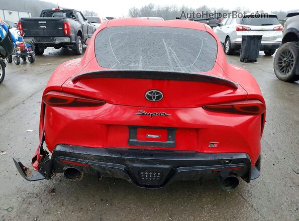 WZ1DB4C09LW021950 2020 TOYOTA SUPRA Red Vista de los asientos traseros