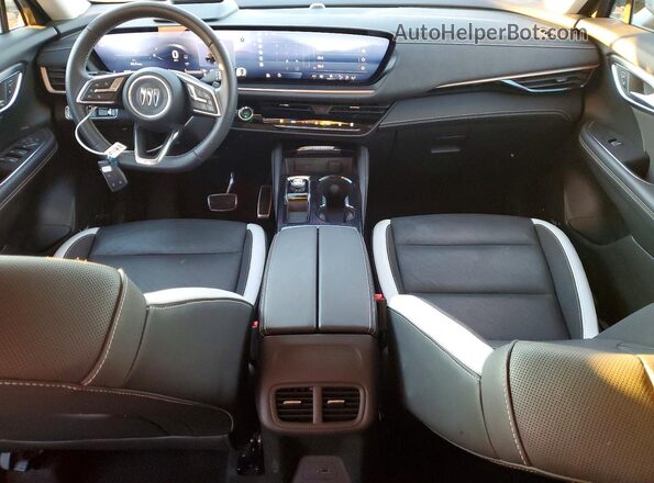 LRBFZLE40SD074543 2025 BUICK ENVISION White Vista del cuadro de instrumentos