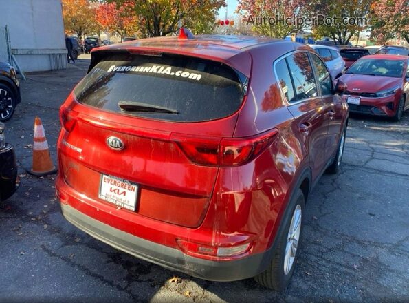 KNDPM3AC7J7453375 2018 KIA SPORTAGE Red 