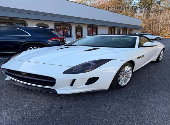 SAJWA6ET1H8K43103 2017 JAGUAR F-TYPE White 