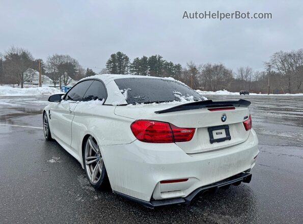 WBS3U9C57GP969947 2016 BMW M4 White Передня права чверть
