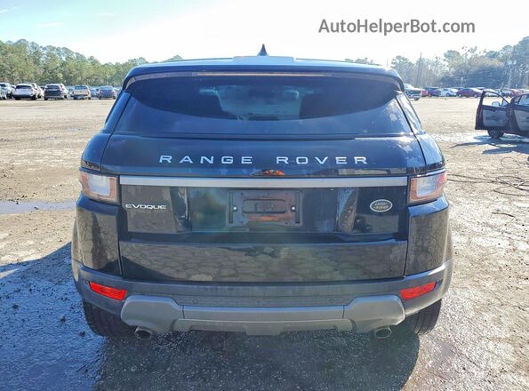SALVP2RX8KH329751 2019 LAND ROVER RANGE ROVER EVOQUE Black Սալոնի դիմացի տեսք