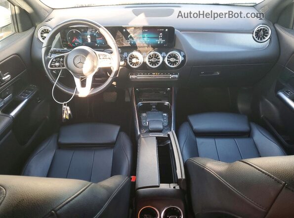 W1N4N4HB8NJ317485 2022 MERCEDES-BENZ GLA White ხელსაწყოთა პანელის ხედი