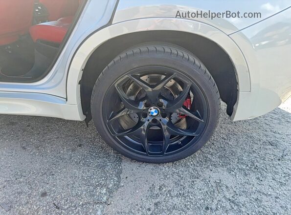 5YMKW8C30H0U72441 2017 BMW X6 White 