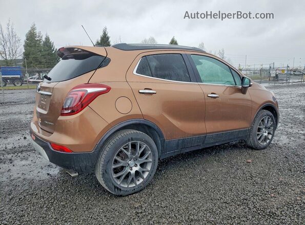 KL4CJ1SB3HB144568 2017 BUICK ENCORE Brown 