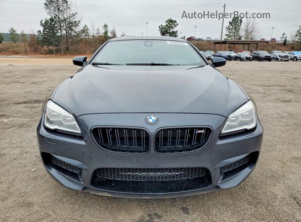 WBS6E9C54JG437590 2018 BMW M6 Gray Vista trasera