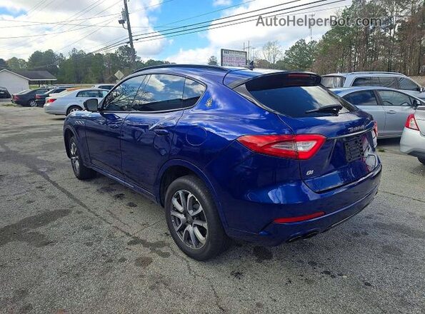 ZN661XUL6JX304431 2018 MASERATI LEVANTE Blue 