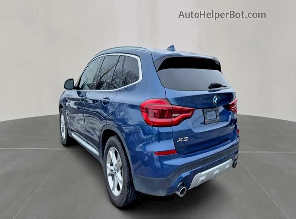 5UXTR7C5XKLF30580 2019 BMW X3 Blue 