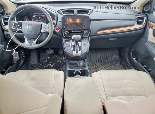 2HKRW2H56KH627096 2019 HONDA CR-V Бежевый 