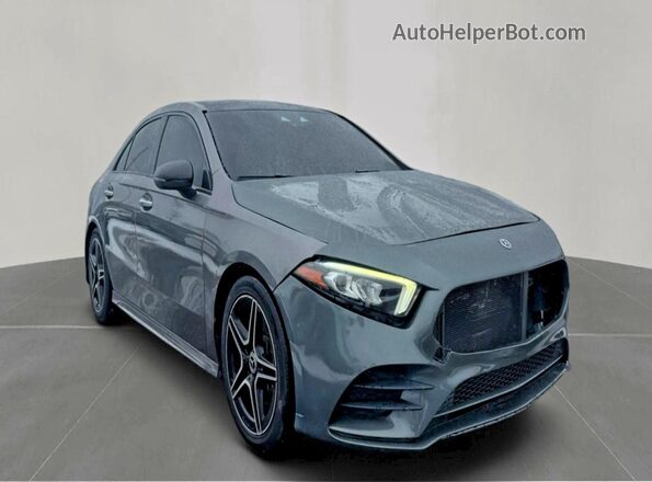 WDD3G4EB5KW002357 2019 MERCEDES-BENZ A-CLASS Серый 
