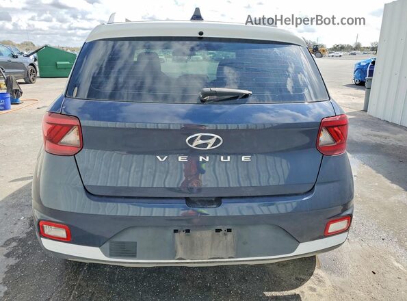 KMHRC8A39NU149041 2022 HYUNDAI VENUE Синий Вид сзади