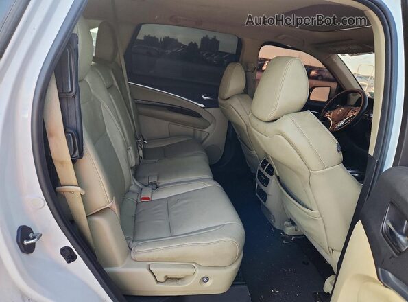 5FRYD3H59HB004617 2017 ACURA MDX White 