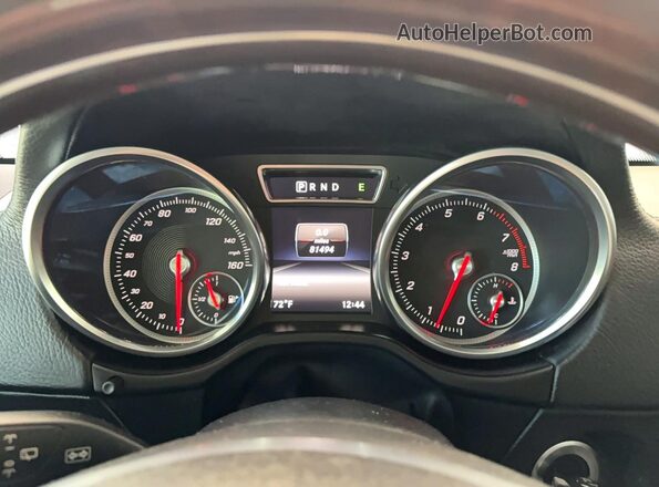 WDCYC3KH3JX288713 2018 MERCEDES-BENZ G-CLASS Black Widok zestawu wskaźników