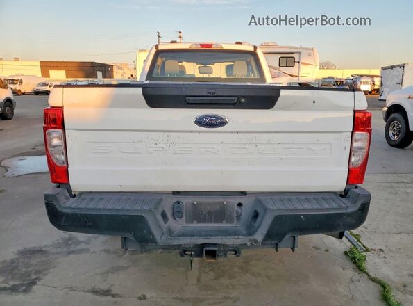 1FT7X2A67NEE88446 2022 FORD F250 White Вид ззаду