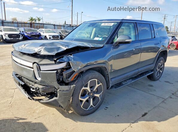 7PDSGCBA3RN030064 2024 RIVIAN R1S Gray Задня ліва чверть