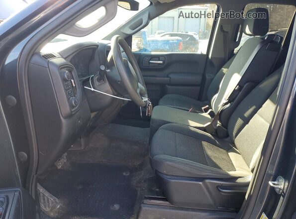1GCRYBEH2LZ359375 2020 CHEVROLET SILVERADO Gray წინა პანელის ხედი