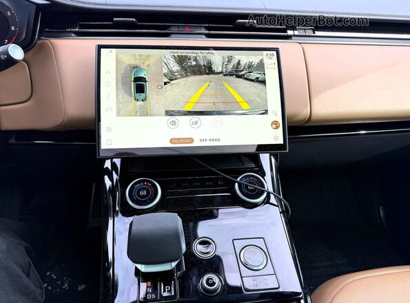 SAL1L9FU1PA110336 2023 LAND ROVER RANGE ROVER Black Вид задніх сидінь