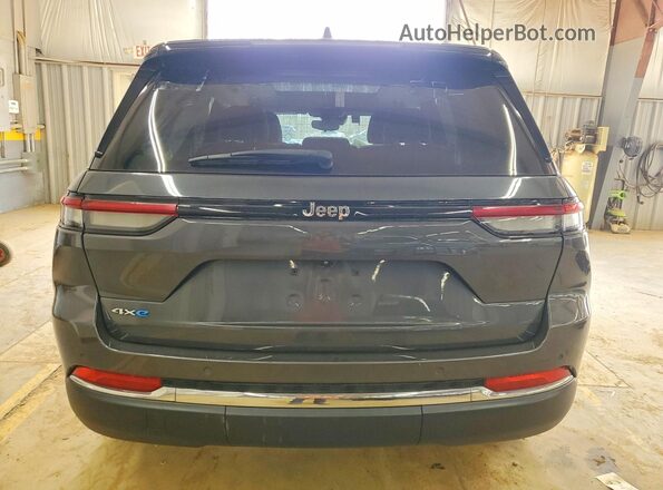 1C4RJYB6XPC648927 2023 JEEP GRAND Gray Вид салону спереду