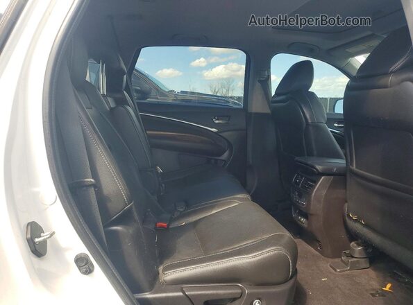 5J8YD4H55LL002362 2020 ACURA MDX Белый Вид задней части салона