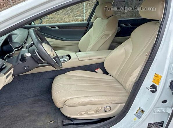 KMTGB4SC2NU092298 2022 GENESIS G80 Белый Вид подкапотного пространства
