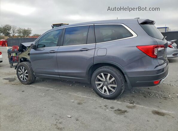 5FNYF5H3XMB040302 2021 HONDA PILOT Серый Задняя правая четверть