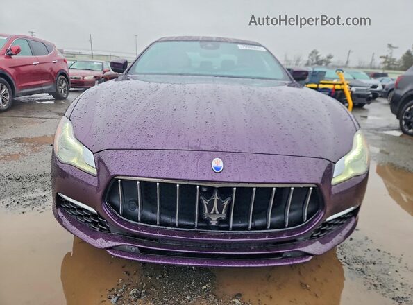 ZAM56RRL7H1246924 2017 MASERATI QUATTROPOR Purple Vista trasera