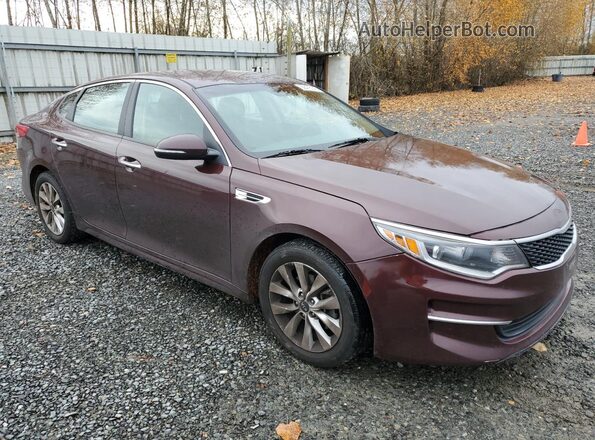 5XXGT4L31HG130608 2017 KIA OPTIMA Burgundy 