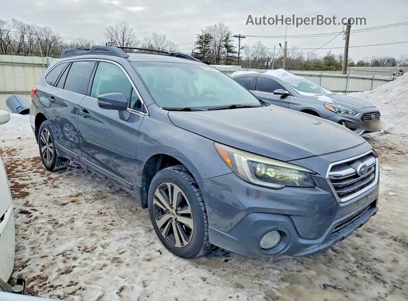 4S4BSENC3J3340502 2018 SUBARU OUTBACK Серый Вид спереди