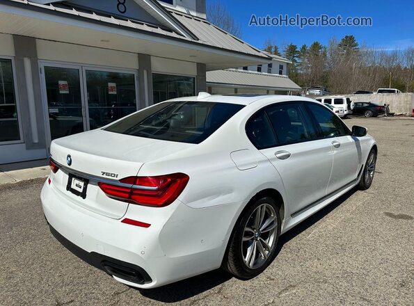 WBA7F2C54GG419337 2016 BMW 7 SERIES White Передня права чверть