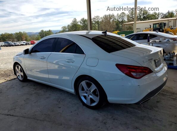 WDDSJ4EB0HN406887 2017 MERCEDES-BENZ CLA-CLASS Белый Задняя правая четверть