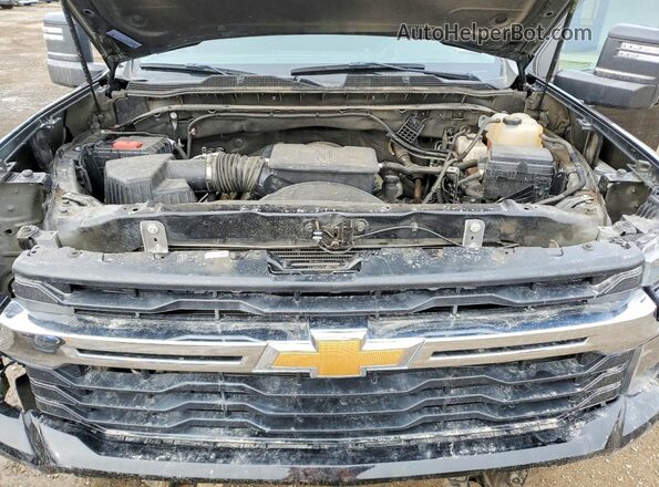 2GC1YNE72R1100618 2024 CHEVROLET SILVERADO Black Widok wnętrza z tyłu