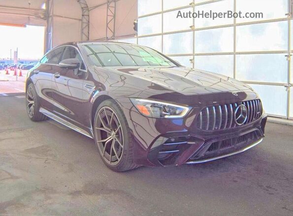 W1K7X6BB4NA047440 2022 MERCEDES-BENZ AMG Burgundy Rear left