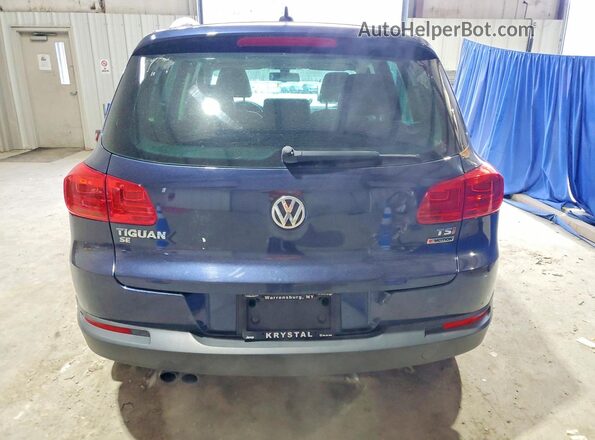 WVGBV7AX1GW545593 2016 VOLKSWAGEN TIGUAN Blue 