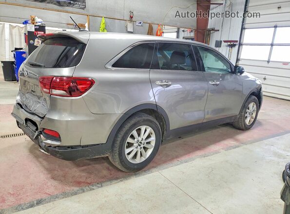 5XYPG4A56KG446582 2019 KIA SORENTO Silver 