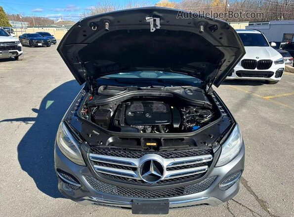 4JGDA5HB1HA844695 2017 MERCEDES-BENZ GLE Gray Vista trasera
