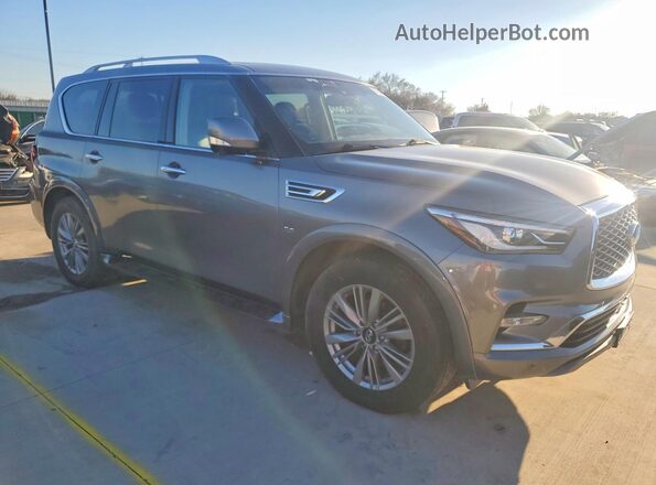 JN8AZ2NFXJ9661684 2018 INFINITI QX80 Серебряный 
