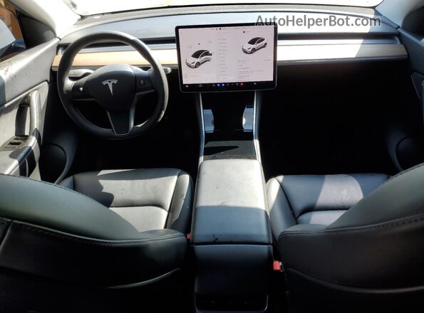 5YJYGDED5MF107750 2021 TESLA MODEL White Սարքավորումների վահանակի տեսք