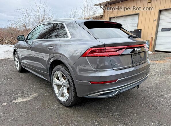WA1BVAF19KD039112 2019 AUDI Q8 Gray Przód prawy